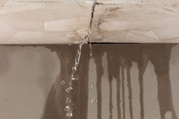 Professional Flood Damage Cleanup technician working in Huntsburg, OH